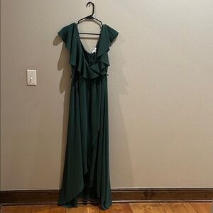 Baltic Born Forest Green High Low Dress